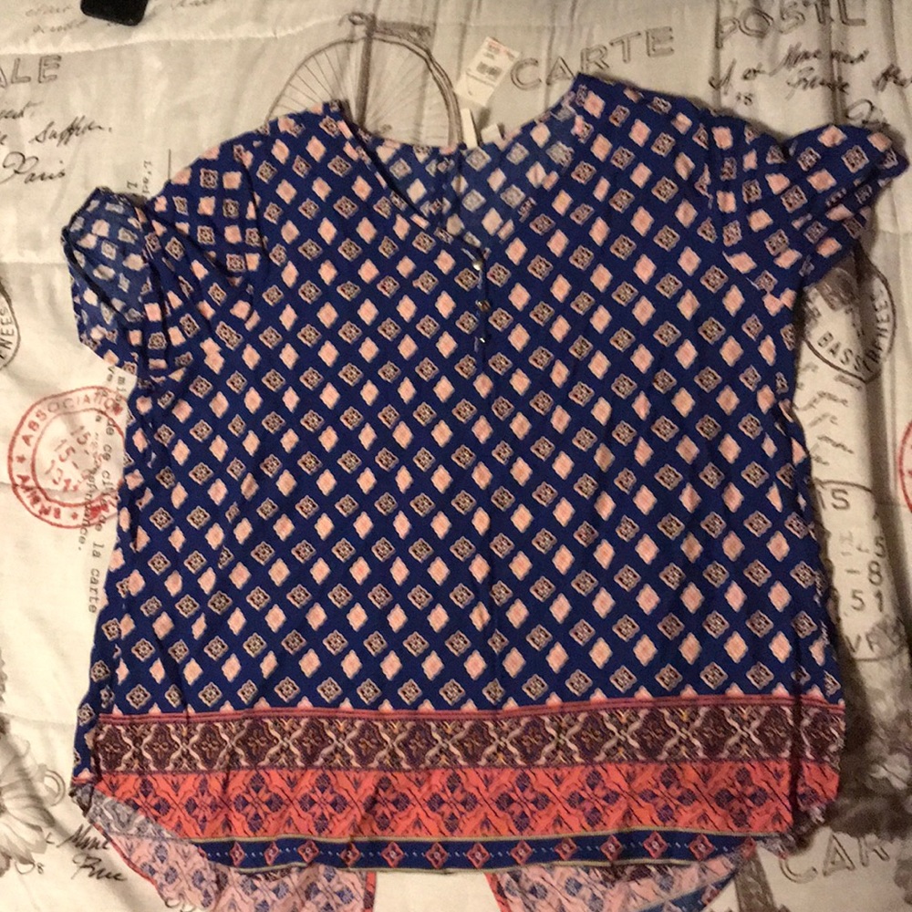 Plus Sized Short Sleeve Shirt